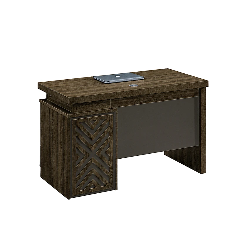 Factory Price Classic steady and elegant brown staff desk