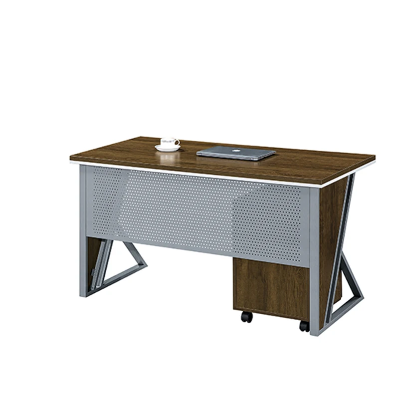 Factory Price Simple tan Strong and durable staff desk for wholesale