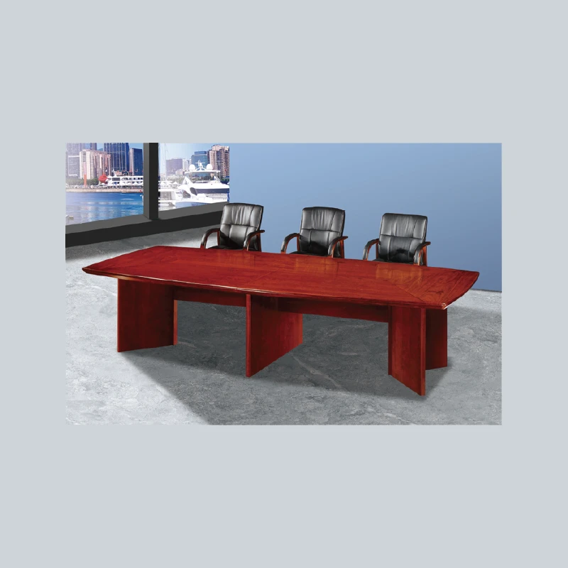 Space-saving Redwood Conference Table - Optimize your Office Layout