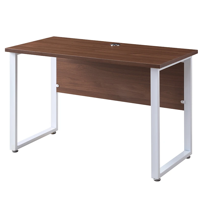 Brown simple sturdy and durable staff training desk with modern design