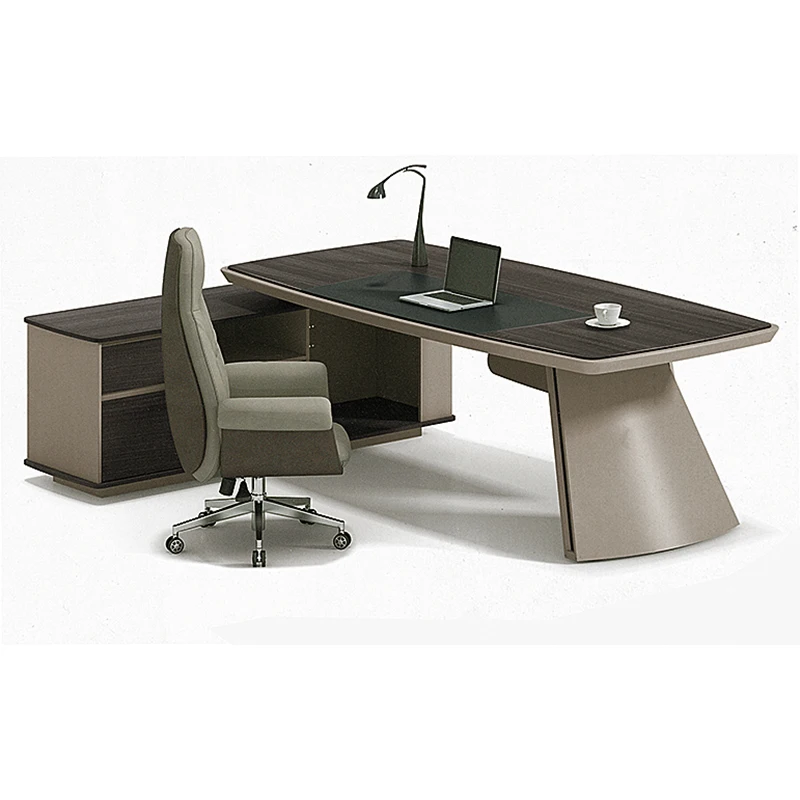 Factory wholesales strong support and luxurious executive desk