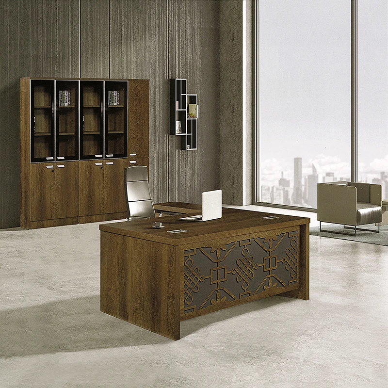 Classic Space-saving office executive desk for wholesales
